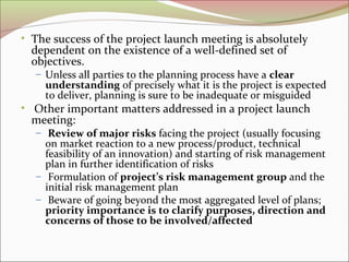 5. project activity and risk planning