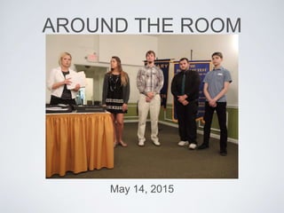 AROUND THE ROOM
May 14, 2015
 