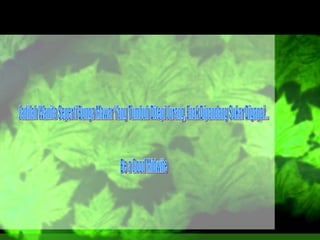 5. tumbang hasil konsepsi