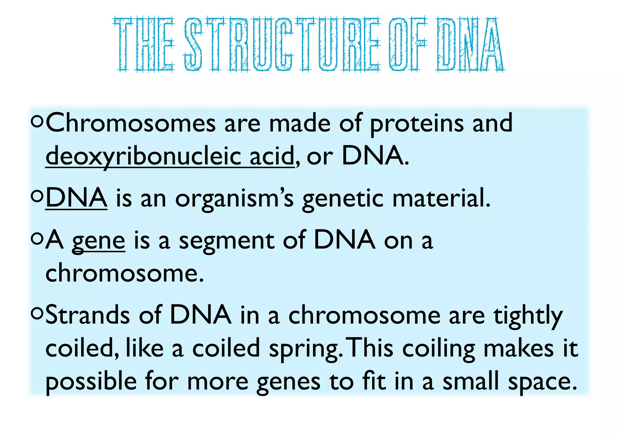 DNA and Genetics | PDF