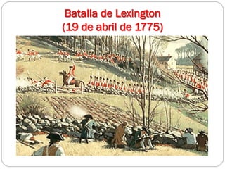 Batalla de Lexington
(19 de abril de 1775)

 