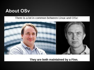 About OSv

 