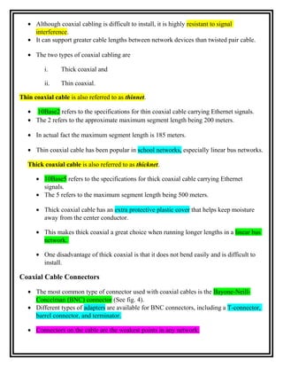 5. what is network cabling | DOC