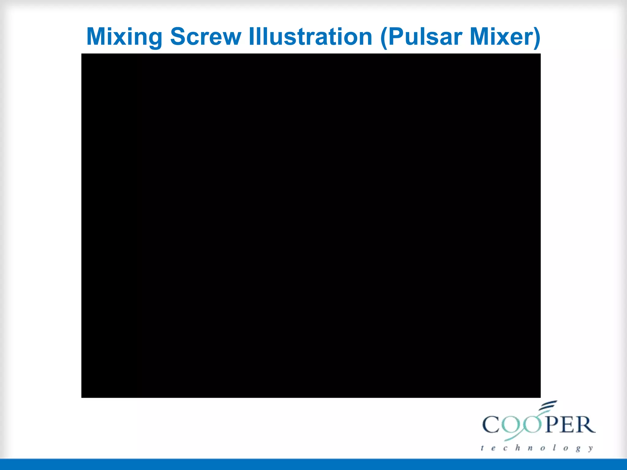 Mixing Screw Illustration (Pulsar Mixer)
 