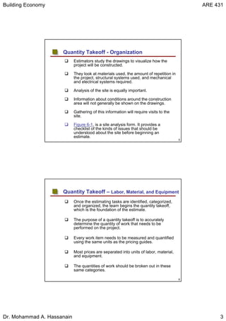 Quantity Take Off Form.pdf 5.1 quantity take-off | PDF