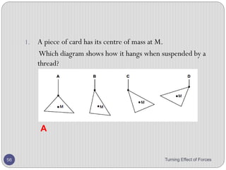 Turning Effect of Forces 56
 