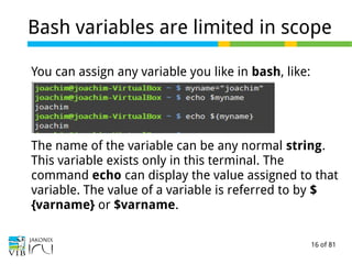 Part 5 of "Introduction to Linux for Bioinformatics": Working the ...
