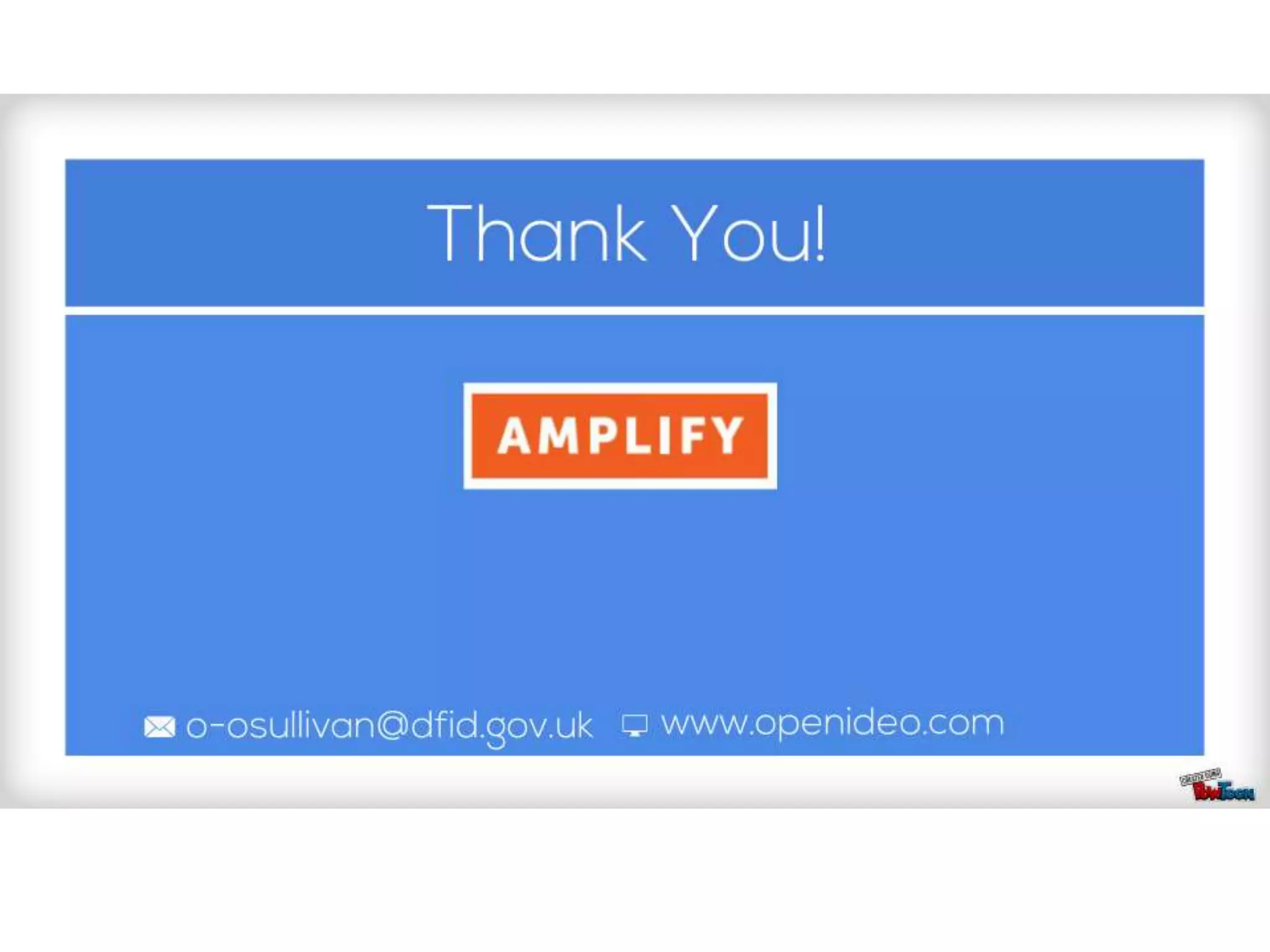 5. sciencewise amplify presentation olivia o'sullivan