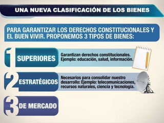 UNA NUEVA CLASIFICACIÓN DE LOS BIENES
 