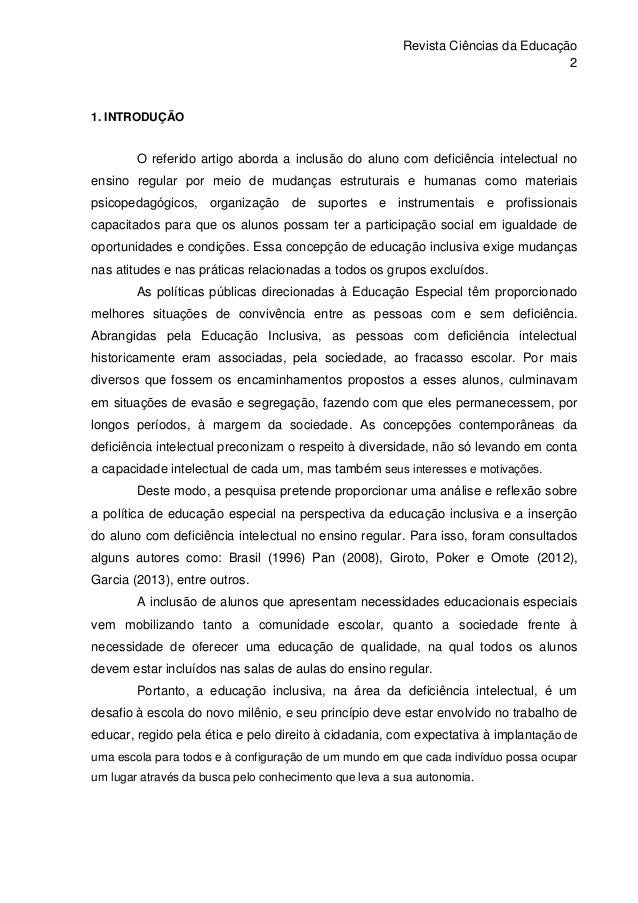 Introdução educação especial Introdução educação especial