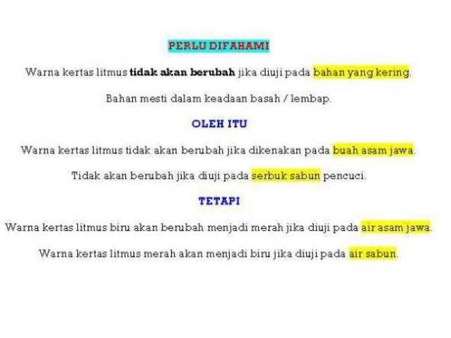 5 5 Asid Dan Alkali Sains Tingkatan 2