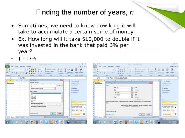 Time Value of Money | PPTX | Stocks and Bonds | Personal Investing