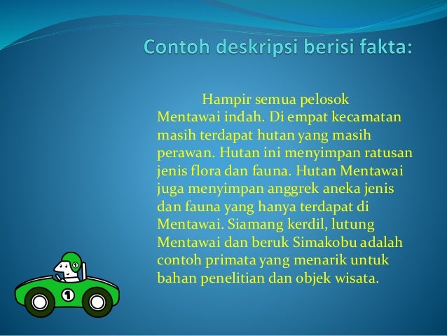 Contoh Karangan Deskripsi - Contoh Win