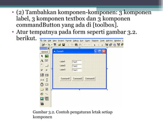 Variabel Operator & Ekspresi - dasar visual basic bagian 5 | PPT