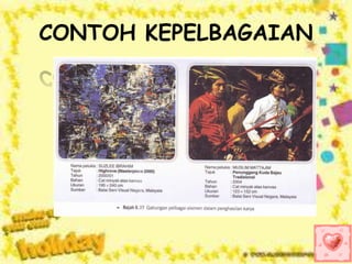 Seni Visual Penggal 1:Bahasa seni: prinsip rekaan | PPTX