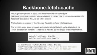 Backbone-fetch-cache 
 
