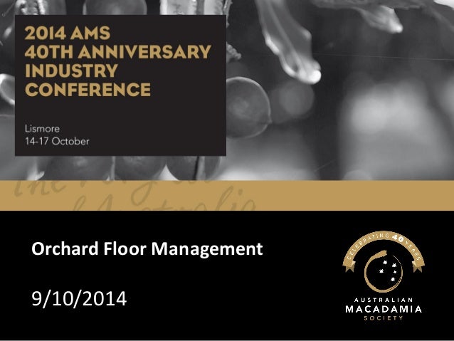 Alan Coates Orchard Floor Management