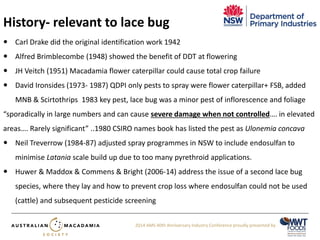Craig Maddox - Lace bug research and the future of lace bug management ...