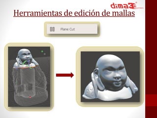 Herramientas de edición de mallas 
 
