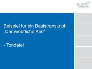 Linguistische Gesprächsanalyse in der Fachsprachenforschung