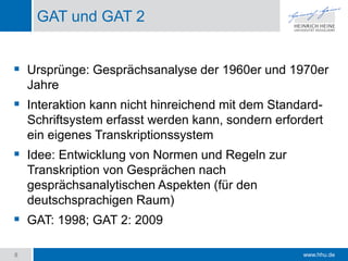 Linguistische Gesprächsanalyse in der Fachsprachenforschung