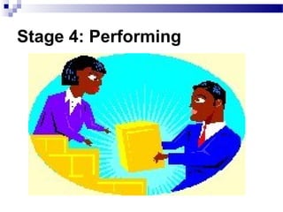 Stage 4: Performing 
 