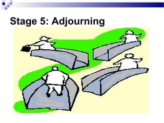 Stage 5: Adjourning 
 