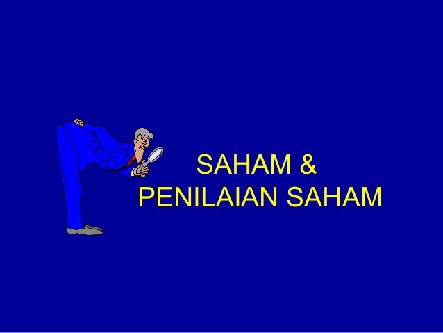 Saham Penilaian Saham