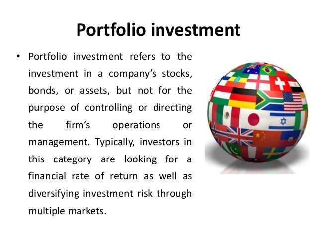 International investment International Business Manu