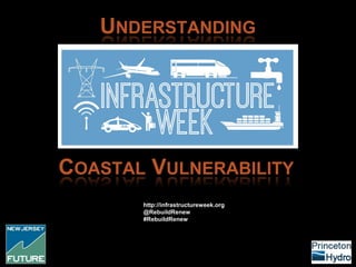 COASTAL VULNERABILITY
UNDERSTANDING
Infrastructure Week 2015
http://infrastructureweek.org
@RebuildRenew
#RebuildRenew
 