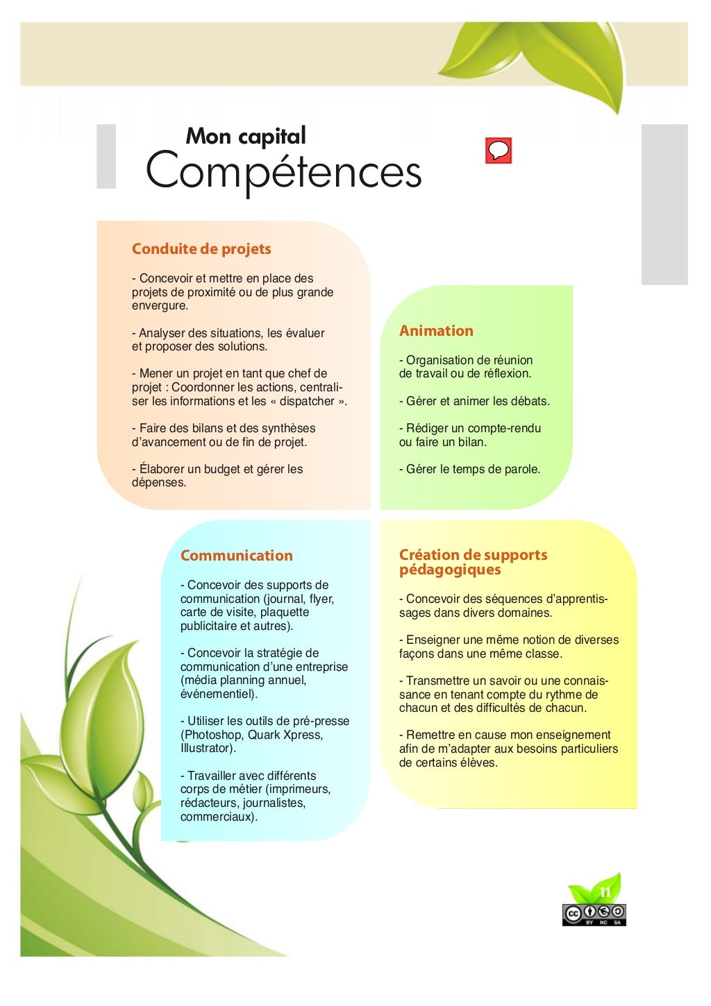 Un exemple de portfolio ideal