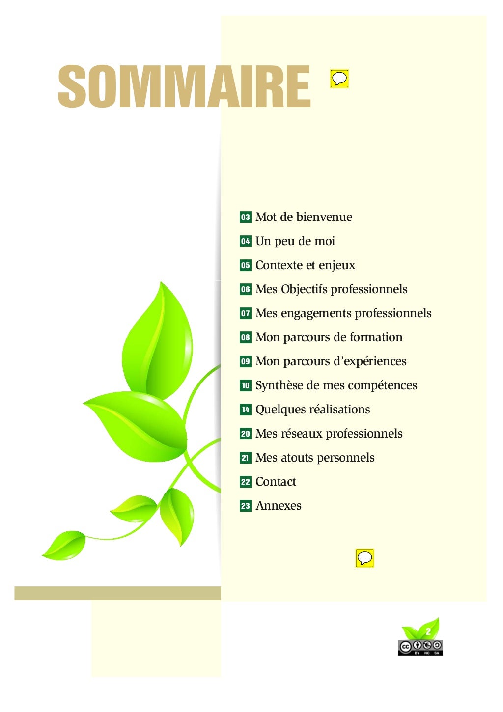 Un exemple de portfolio ideal