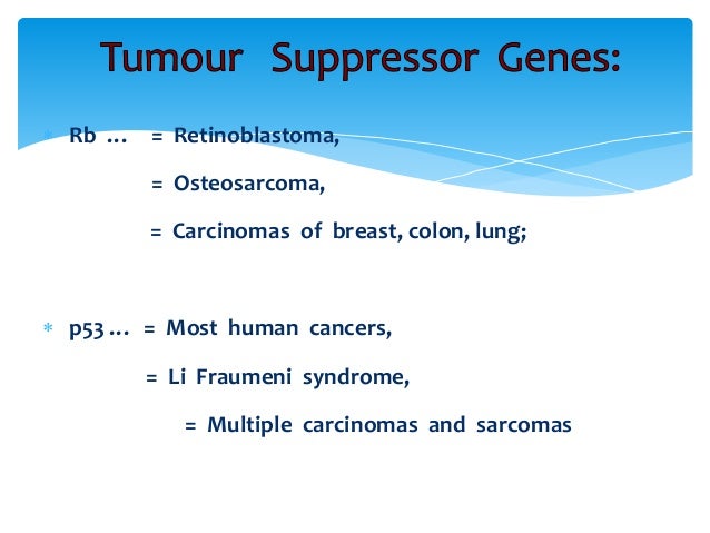 5 tumor suppressor genes dr sinhasan mdzah tumor suppressor genes