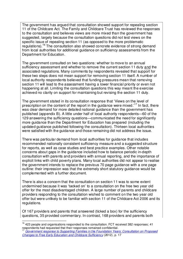Childcare Act Sufficiency Duty Briefing Department For Education High School Essays Samples also Buy My College Custom Outline My Hobby Essay In English