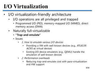 5. IO virtualization | PPTX