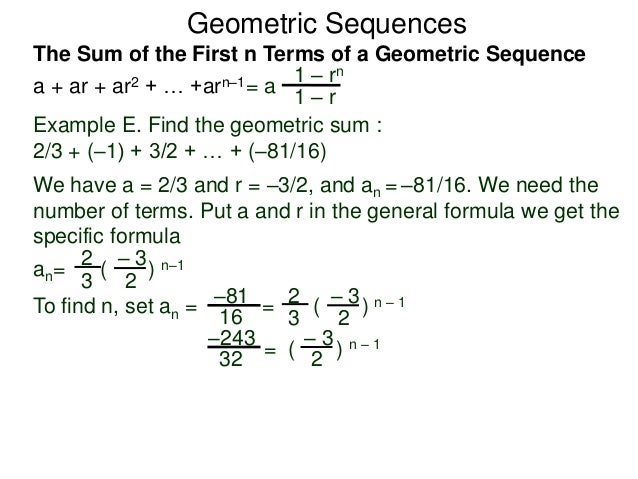 5.3 geometric sequences and sums