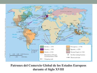 Patrones del Comercio Global de los Estados Europeos
durante el Siglo XVIII
©2003Wadsworth,adivisionofThomsonLearning,Inc.ThomsonLearning™isatrademarkusedhereinunderlicense.
 