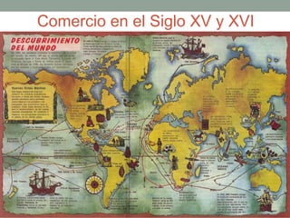 Comercio en el Siglo XV y XVI
 