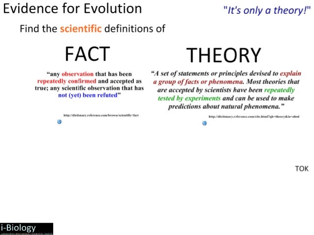 5.1 evidence for evolution