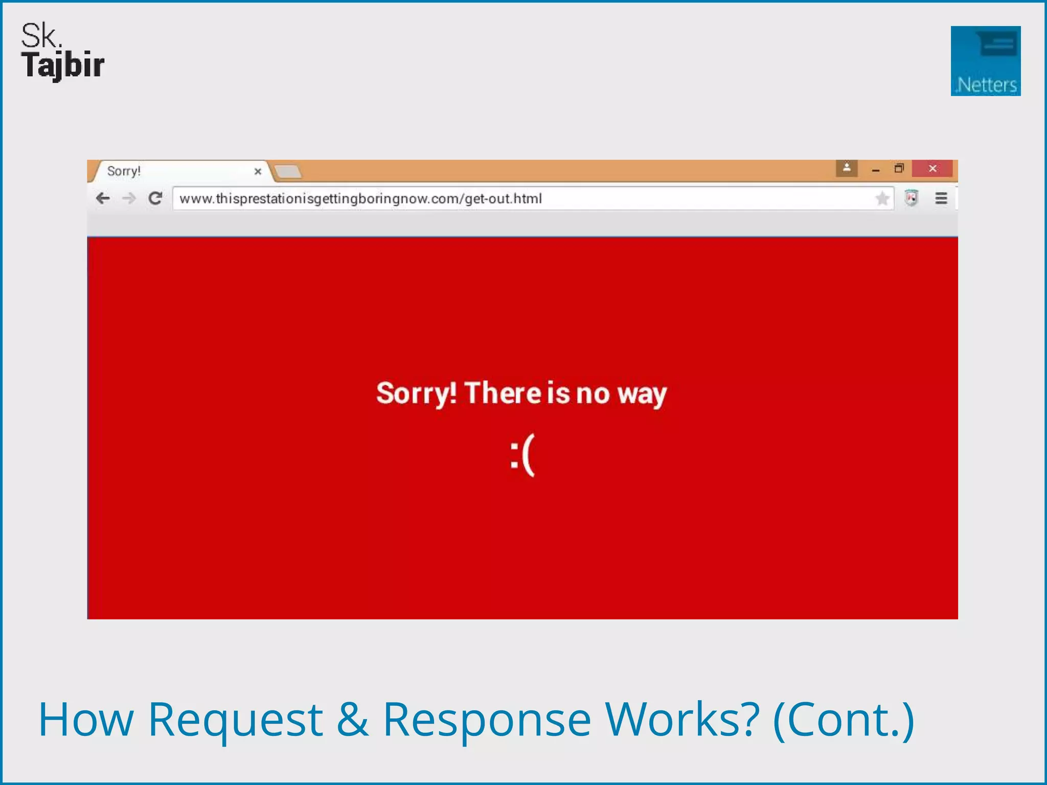 How Request & Response Works? (Cont.)
 
