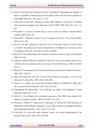 5. swine flu influenza viruses a (h1 n1) | PDF | Cold and Flu ...