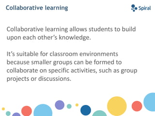 Social Learning in the Classroom | PPTX