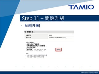 http://www.tamio.com.tw
Step 11 C _ʼ
? cx[]
 