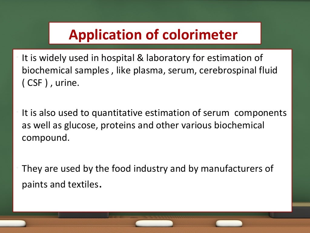 Colorimeter