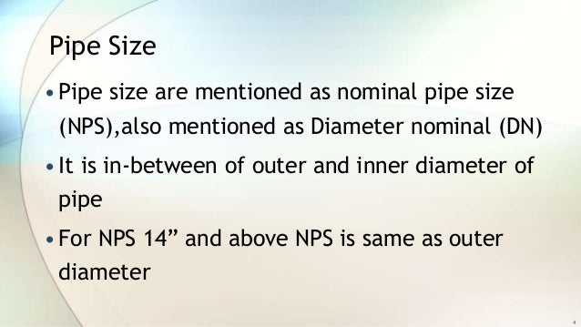 fundamental of pipe used in oil gas process piping size gas pipe