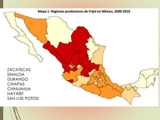ZACATECAS
SINALOA
DURANGO
CHIAPAS
CHIHUAHUA
NAYARIT
SAN LUIS POTOSI
 