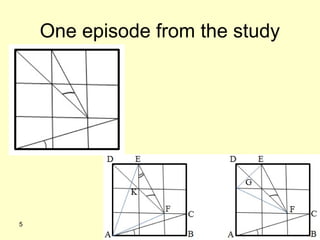 One episode from the study
5
 