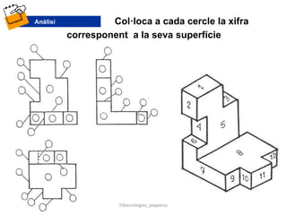 Col·loca a cada cercle la xifra
corresponent a la seva superfície
03tecnologies_pepporca
 