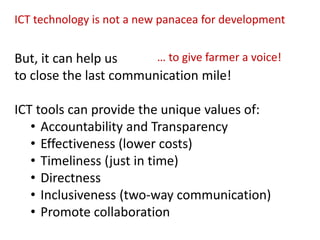 Seeding Science Knowledge by engaging local experts 