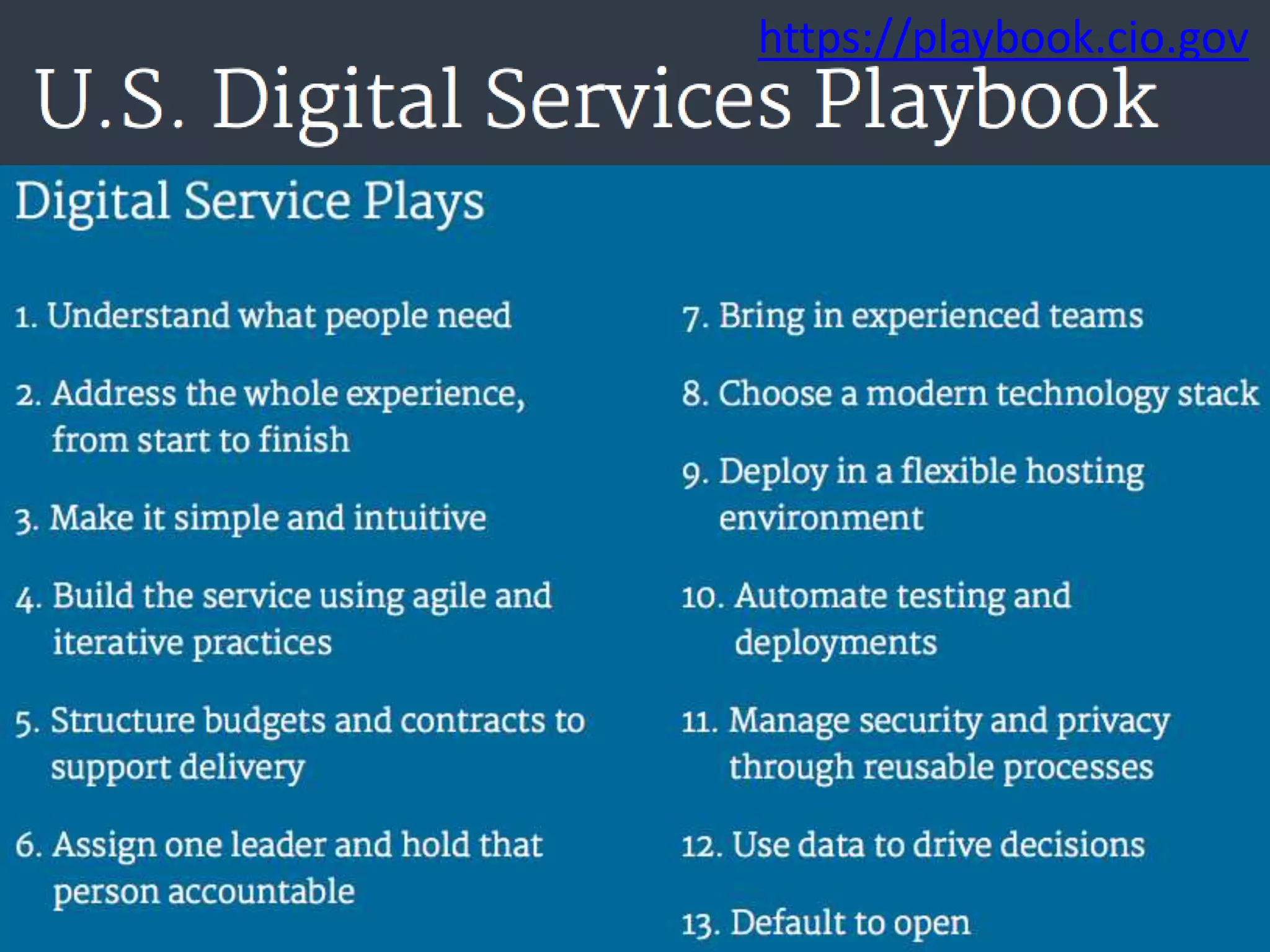 https://playbook.cio.gov
 